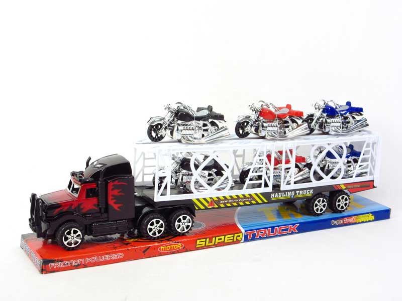 Friction Truck Tow Motor Car(3C) toys
