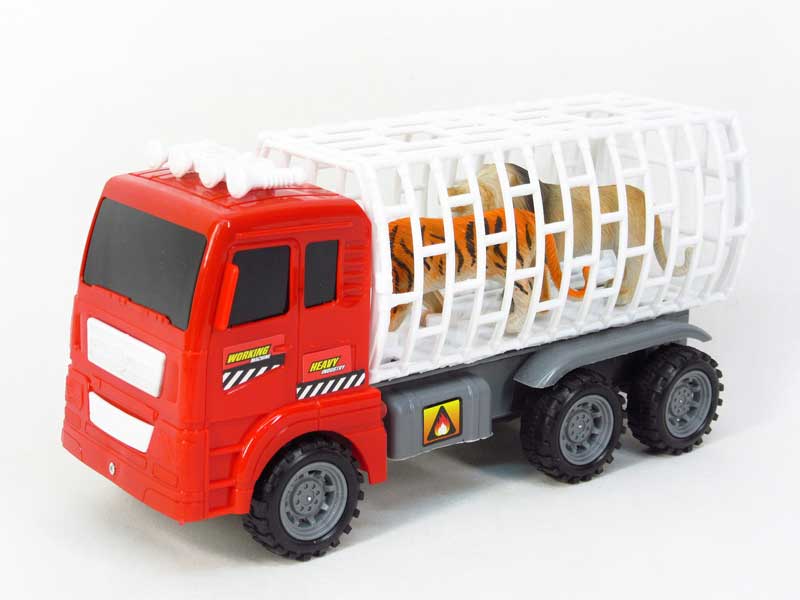 Friction Car Tow Animals toys