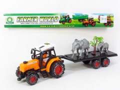 Friction Farmer Truck Tow Elephant(2C)