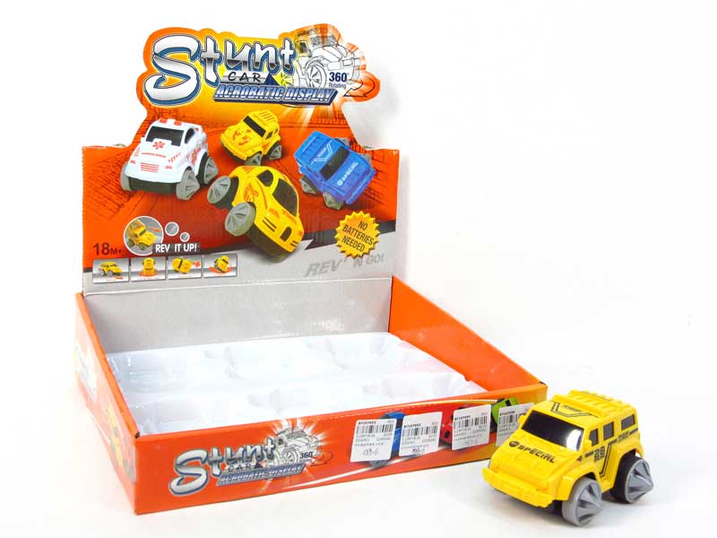 Friction Stunt Car(6in1) toys