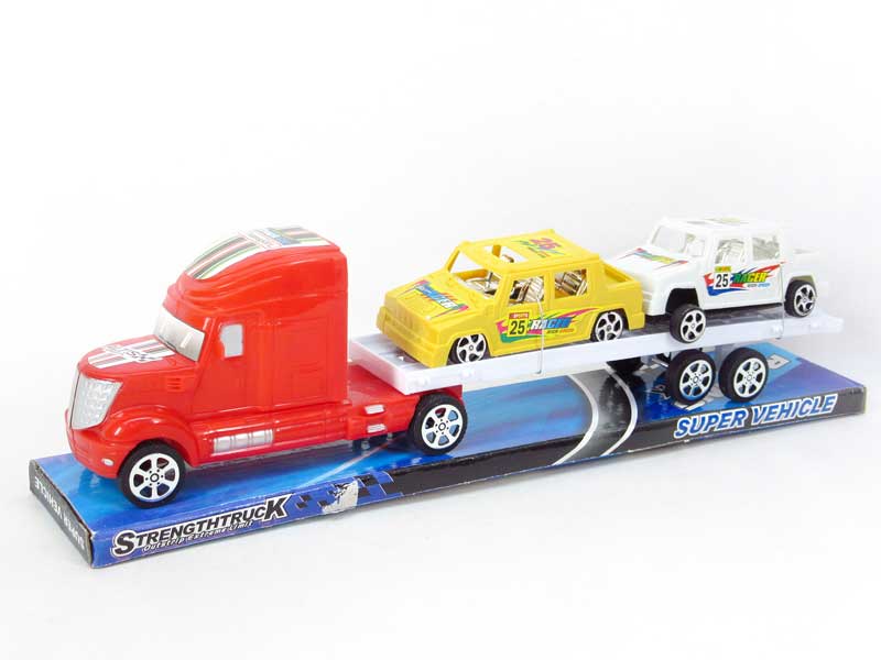 Friction Truck Tow Free Wheel Car(2C) toys