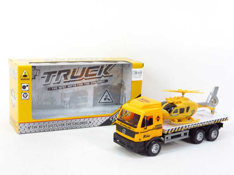 Friction Container Truck Tow Free Wheel Plane toys