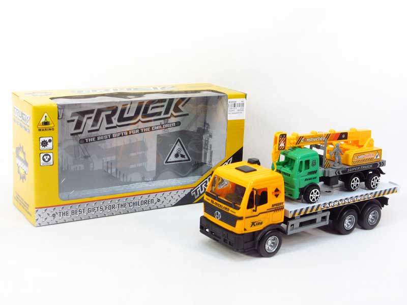 Friction Construction Truck Tow Free Wheel Truck toys