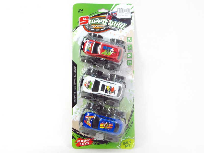 Friction Power Cross-Country Car(3in1) toys