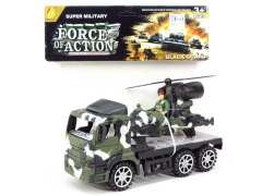 Military Friction Car