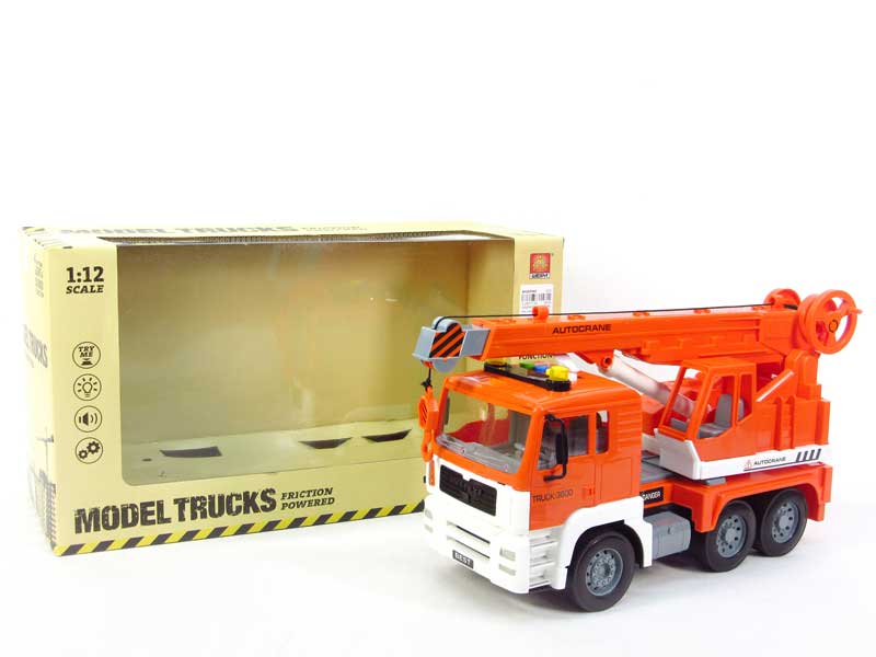 Friction Construction Truck W/L_M toys