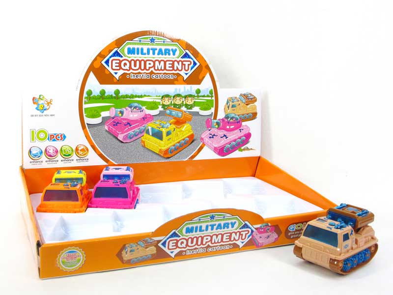 Friction Battle Car(10in1) toys