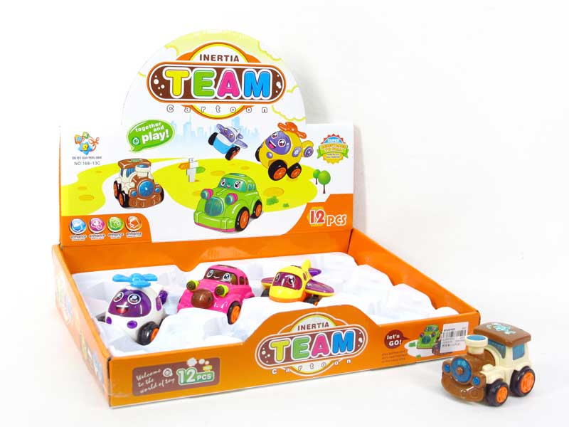 Friction Car(12in1） toys