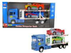 Friction Double Deck Truck Tow Car(3C)