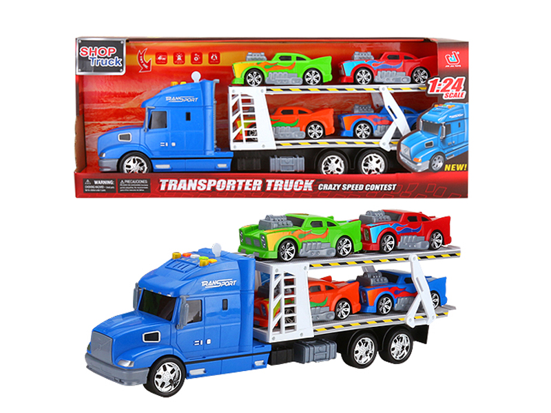 Friction Truck Tow Car W/L_S toys