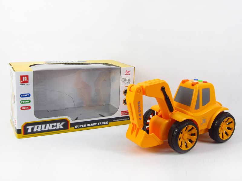 Friction Construction Truck W/L_M toys