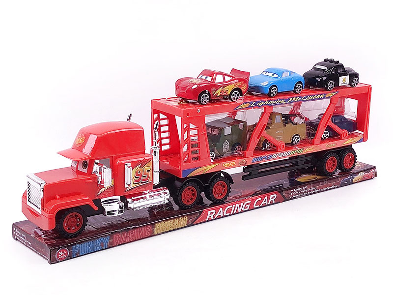 Friction Truck Tow Free Whell Car toys