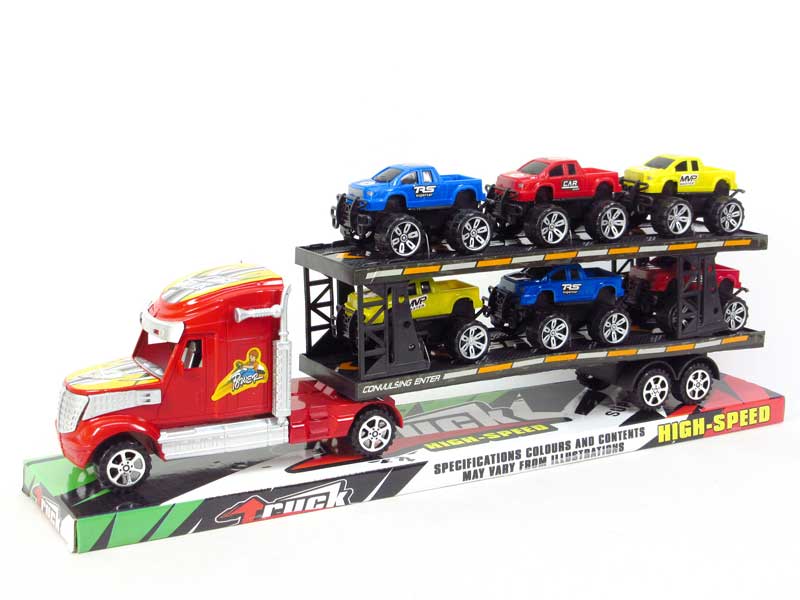 Friction Truck Tow Car(3C) toys