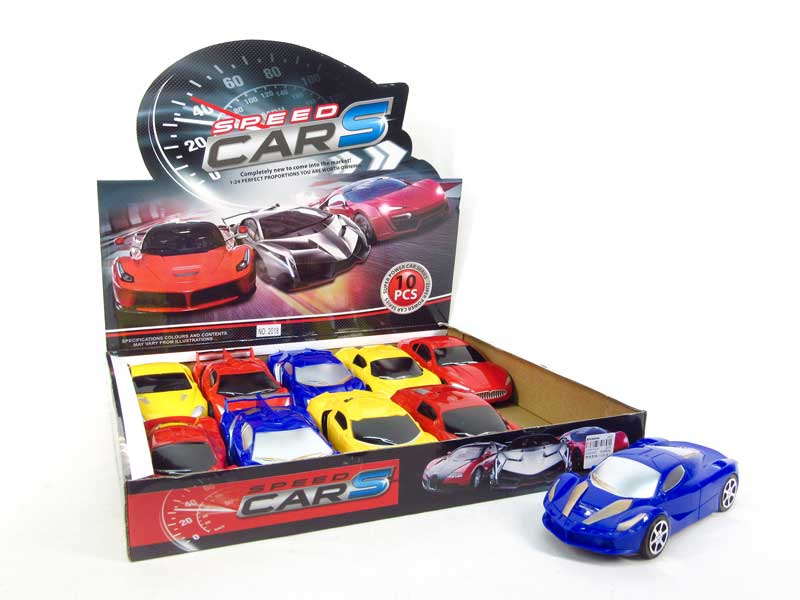 Friction Sports Car(10in1） toys