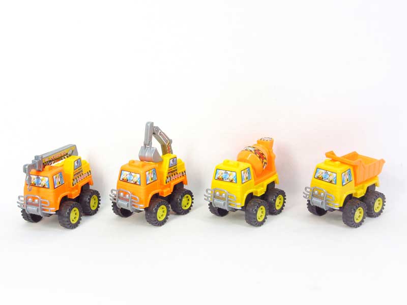 Friction Construction Truck(4S) toys