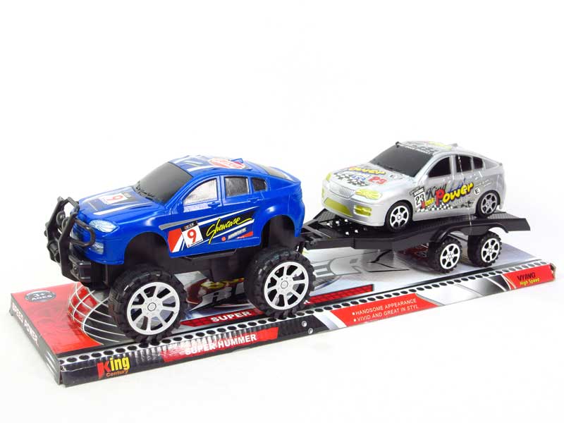 Friction Cross-country Truck Tow Friction Car toys