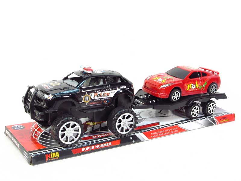 Friction Cross-country Truck Tow Friction Car toys
