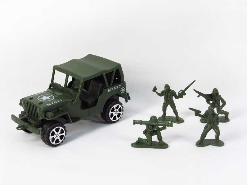 Friction Jeep toys