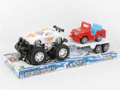 Friction Cross-country Racing Car Tow Jeep(4S)