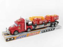 Friction Truck Tow Fire Brigade(3C)