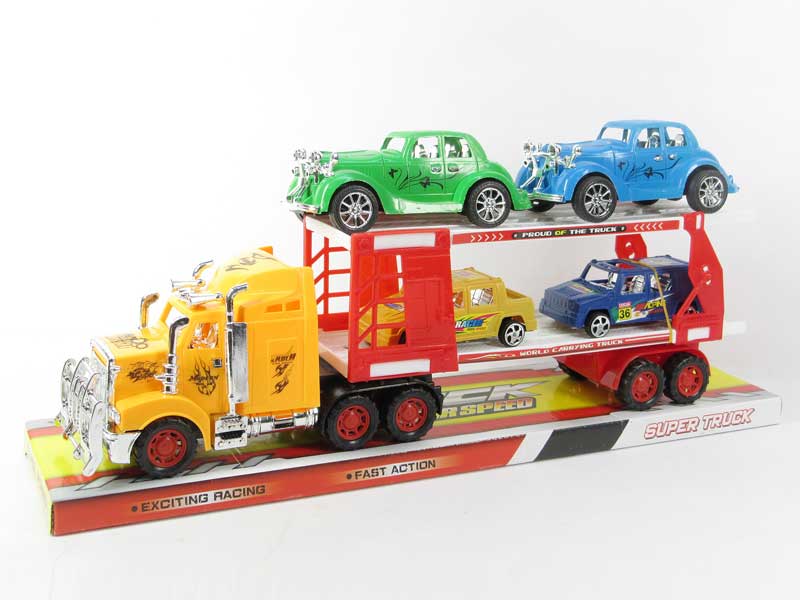 Friction Truck Tow Car(2C) toys