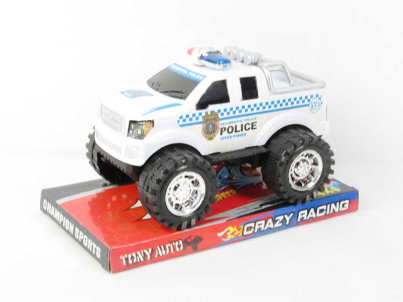 Friction Cross-country Police Car(2C) toys