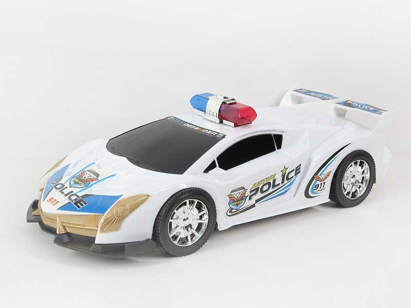 Friction Police Car toys