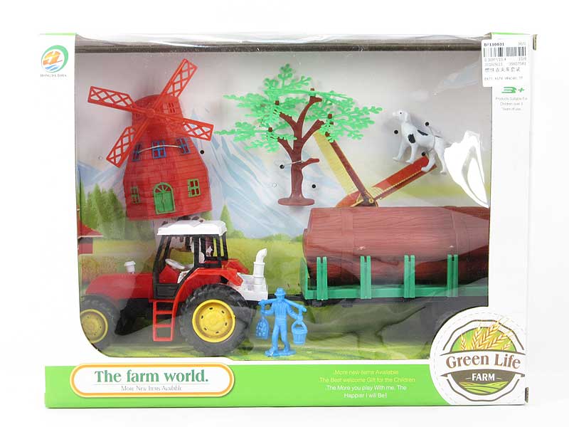 Friction Farmer Truck Set toys