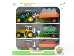 Friction Farmer Truck Set(3in1)