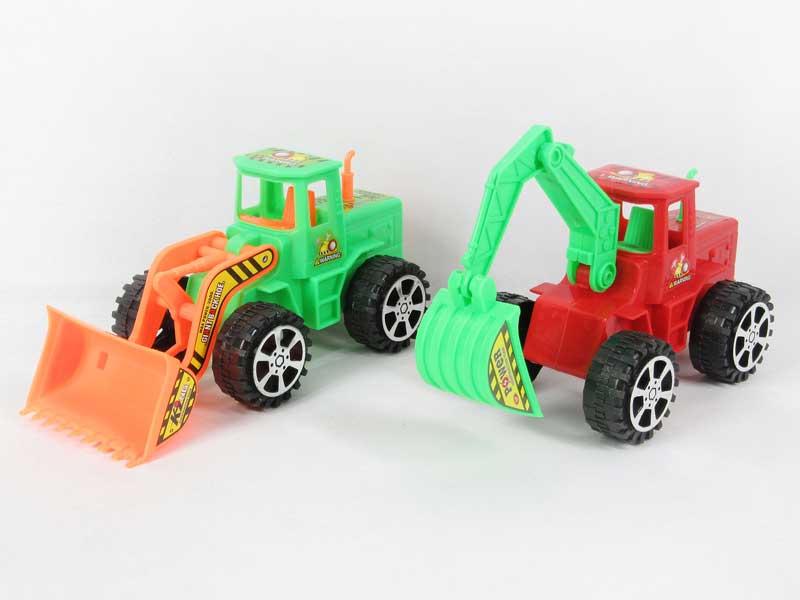 Friction Construction Truck(2S2C) toys