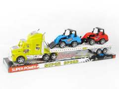 Friction Truck Tow Free Wheel Car(3C)