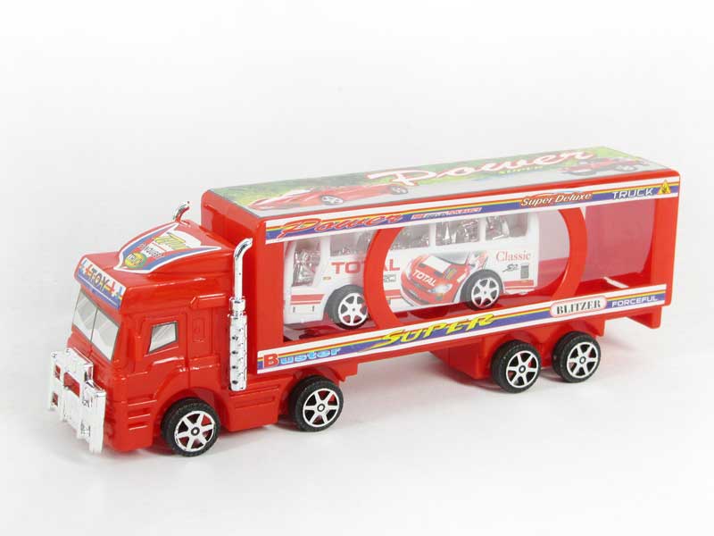 Free Wheel Truck Tow Bus(3C) toys