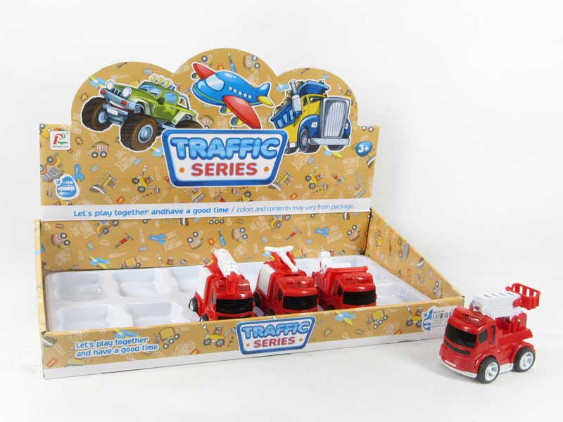 Friction Fire Engine W/L_M(12in1) toys