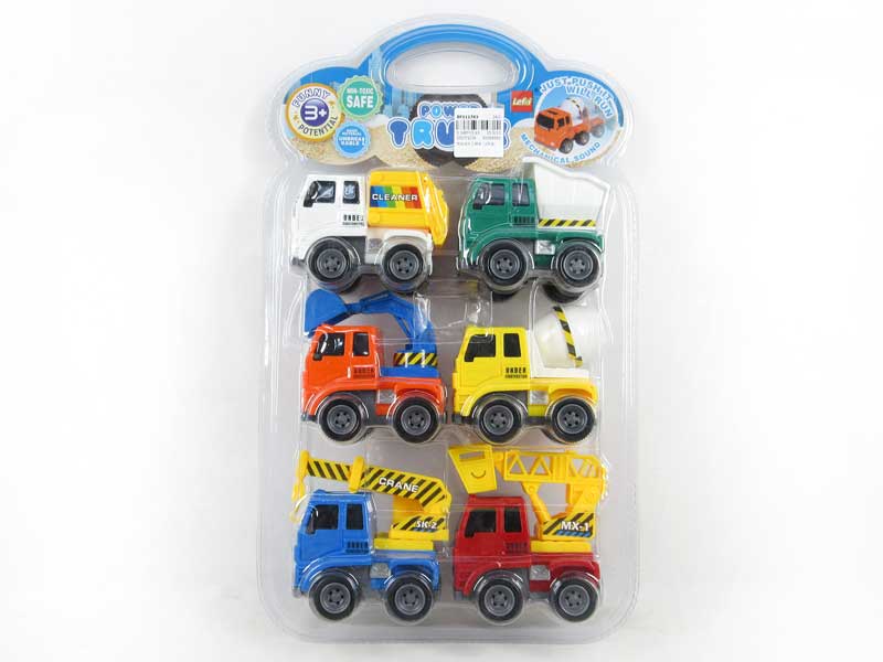 Friction Construction Truck(6in1) toys