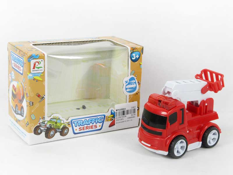 Friction Fire Engine W/L_M(2S) toys