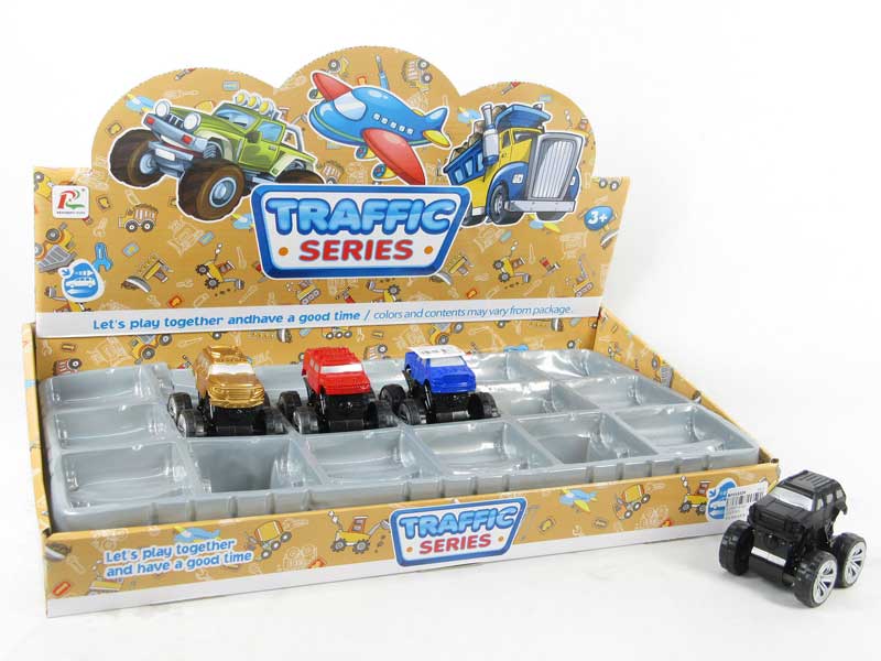 Friction Cross-country Car(18in1) toys