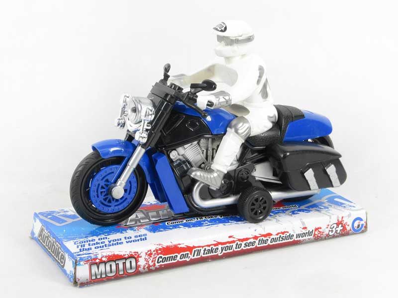 Friction Motorcycle W/L_(3C) toys
