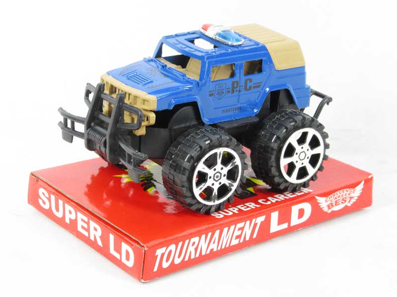 Friction Police Car(3S2C) toys