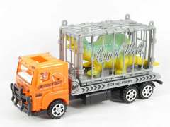 Friction Truck Tow Dinosaur