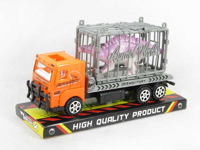 Friction Truck Tow Dinosaur(4S) toys