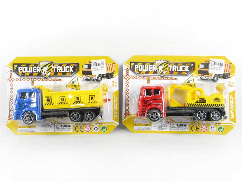 Friction Construction Truck(2S) toys