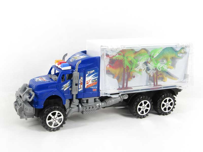 Friction Truck Tow Dinosaur(2C) toys