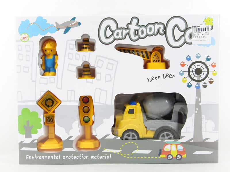 Friction  Car Set toys