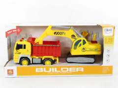 Friction Construction Truck W/L_M(2in1)