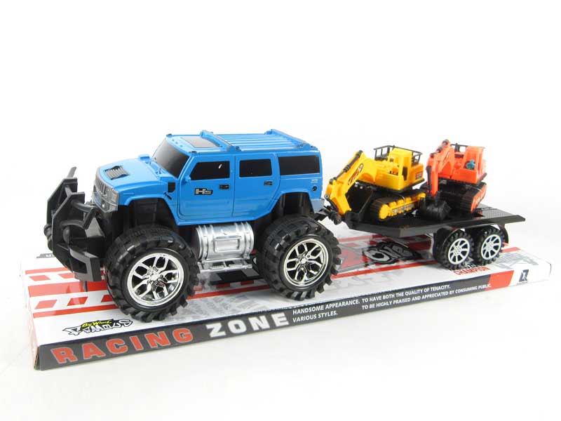Friction Cross-country Truck Tow Construction Truck toys