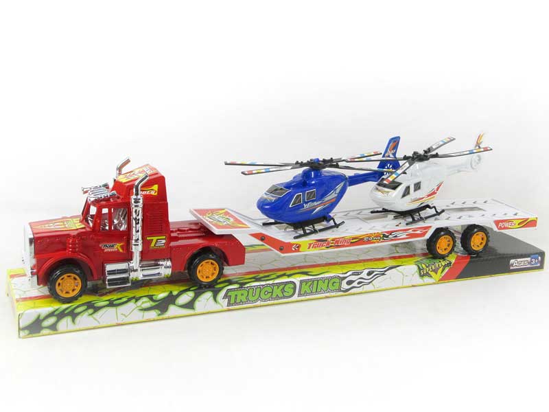 Friction Truck Tow Free Wheel Plane(3C) toys