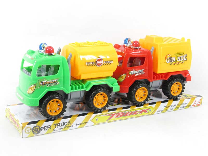 Friction Container & Tanker(2in1) toys