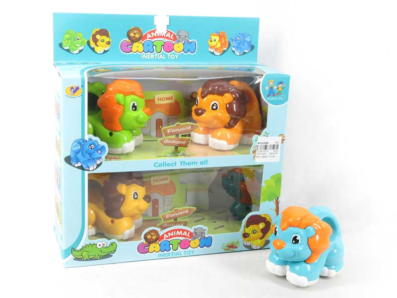 Friction Lion(4in1) toys