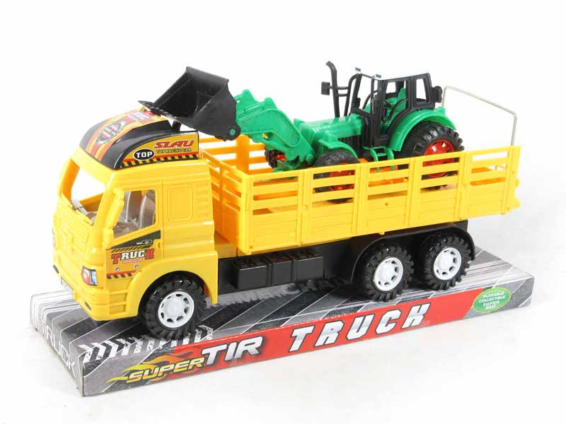 Friction Truck Tow Free Wheel Farmer Truck(4S) toys
