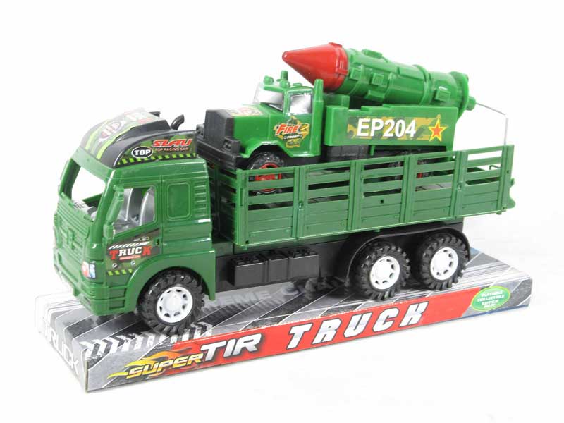 Friction Truck Tow Free Wheel Launcher toys